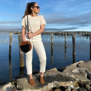 Gap High Rise Cheeky Straight Jeans